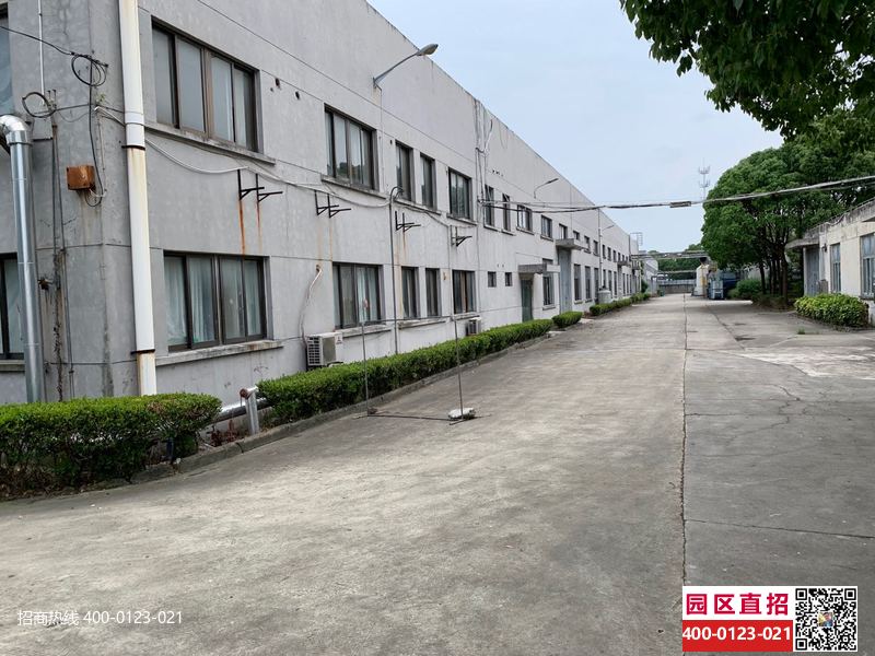 G2795苏州昆山锦溪镇溪商公路4万平厂房出租 木制品加工家具道具企业优先 有大环评  可分割出租 